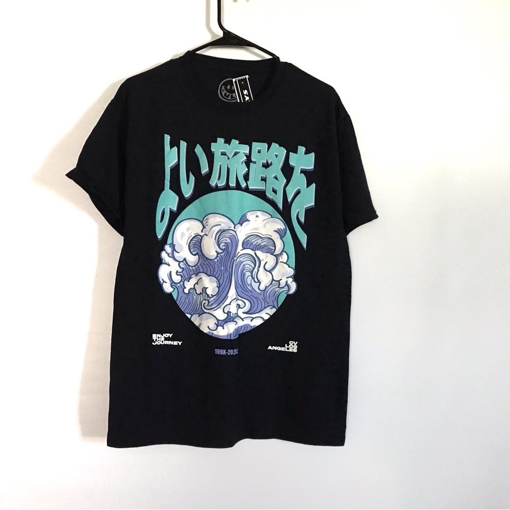 Tillys CVLA Black Graphic T-Shirt